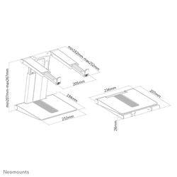 Neomounts by Newstar foldable laptop stand image 16